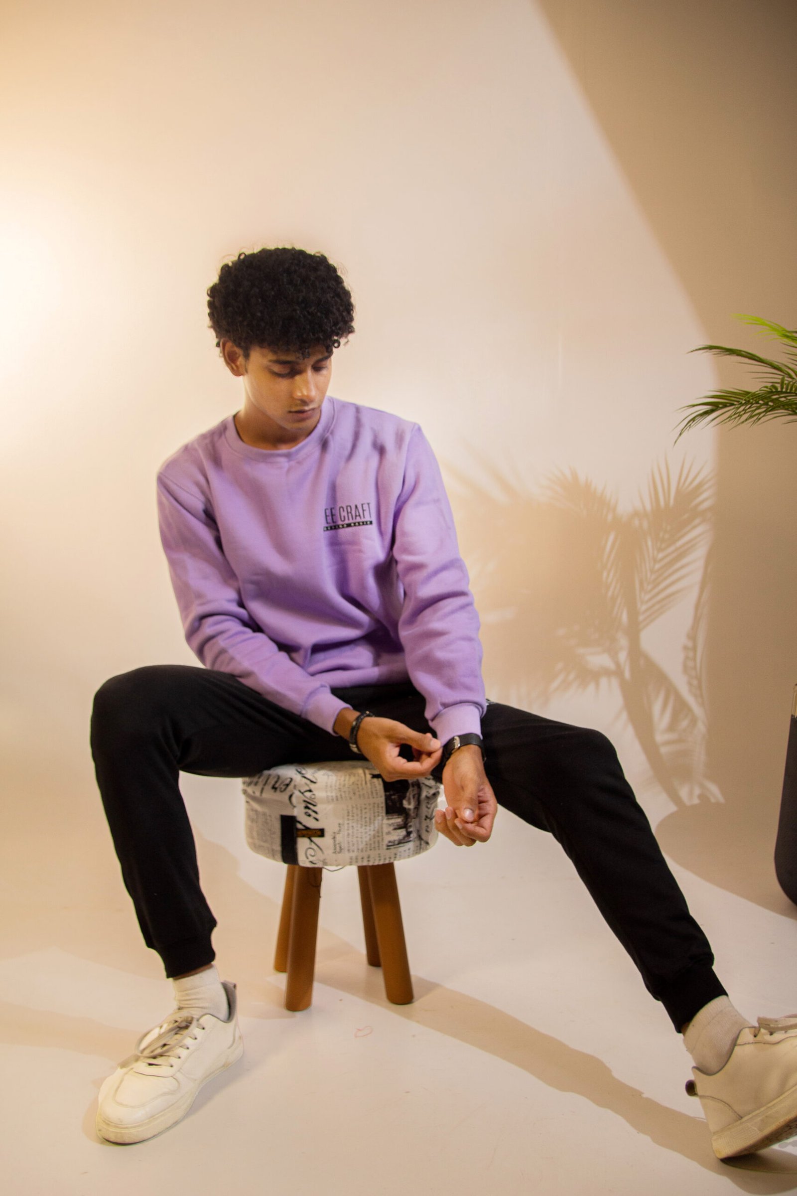 Purple Sweatshirt
